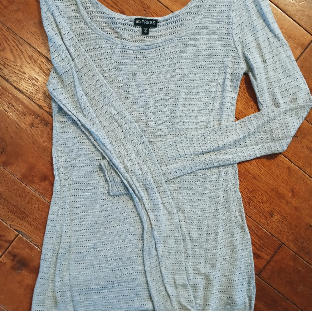 Express Long Sleeve Knit Top